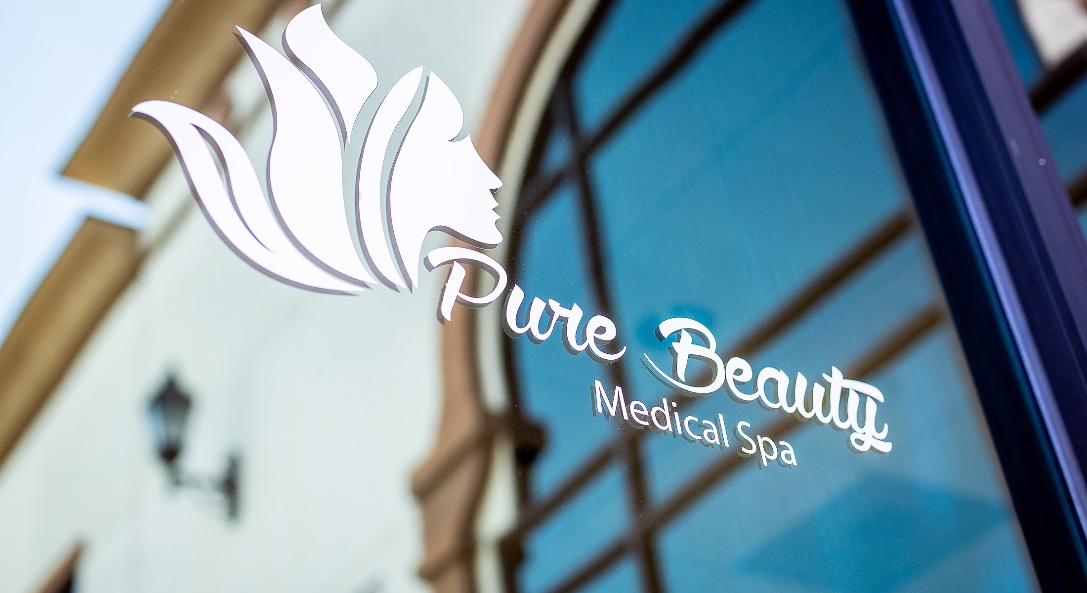 Laguna Beach Med Spa Logo of Pure Beauty.